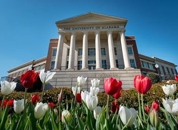 A campus building. Link to Life Stage Gift Planner Ages 60-70 Situations.